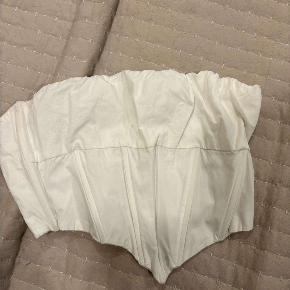 Princess Polly white corset top